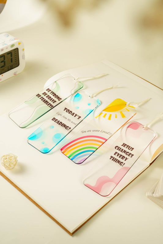 Acrylic bookmarks